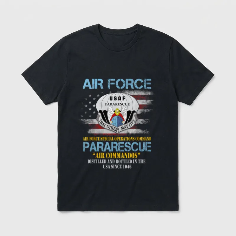 Air Force Pararescue Veteran T-Shirt – Classic T-Shirt in Black