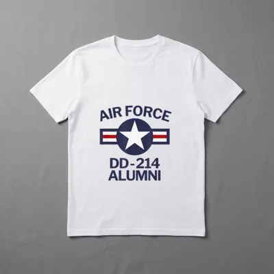 Military DD-214 Discharge Veteran T-Shirt – Classic T-Shirt in Black