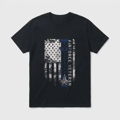 Air Force Veteran Classic T-Shirt – Classic T-Shirt in Black