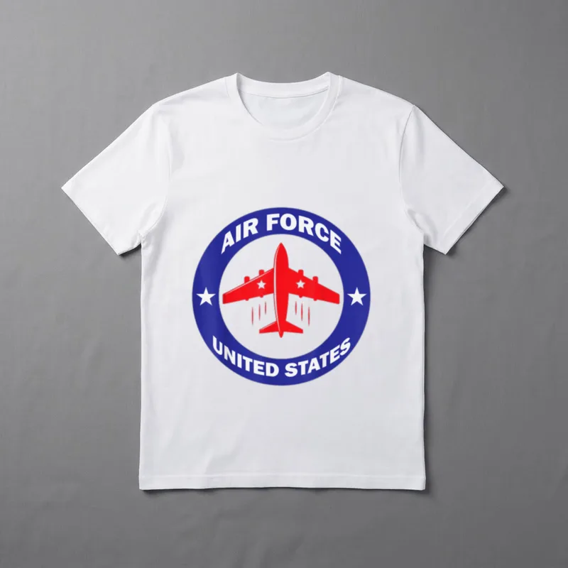 Air Force US Veterans 4th American T-Shirt – Classic T-Shirt in Black