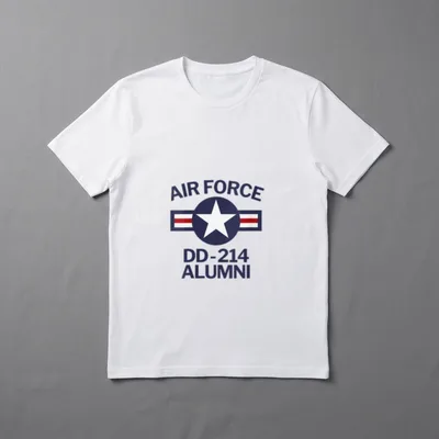 Air Force DD-214 Alumni DD214 Veteran T-Shirt – Classic T-Shirt in Black