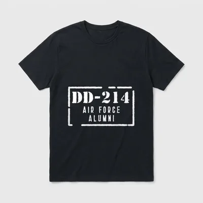 Proud Armed Forces Veteran T-Shirt – Classic T-Shirt in Black