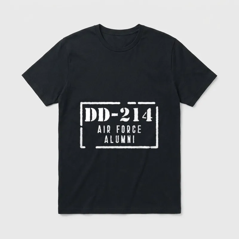 Proud Armed Forces Veteran T-Shirt – Classic T-Shirt in Black