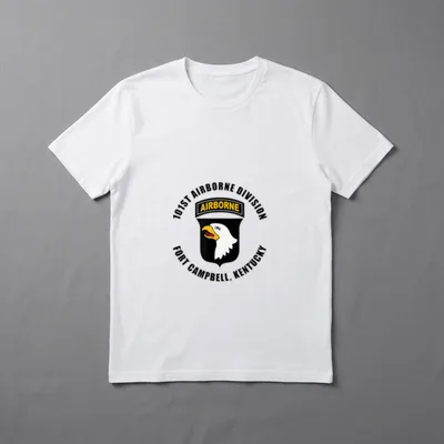 Fort Campbell Army Airborne T-Shirt – Classic T-Shirt in Black