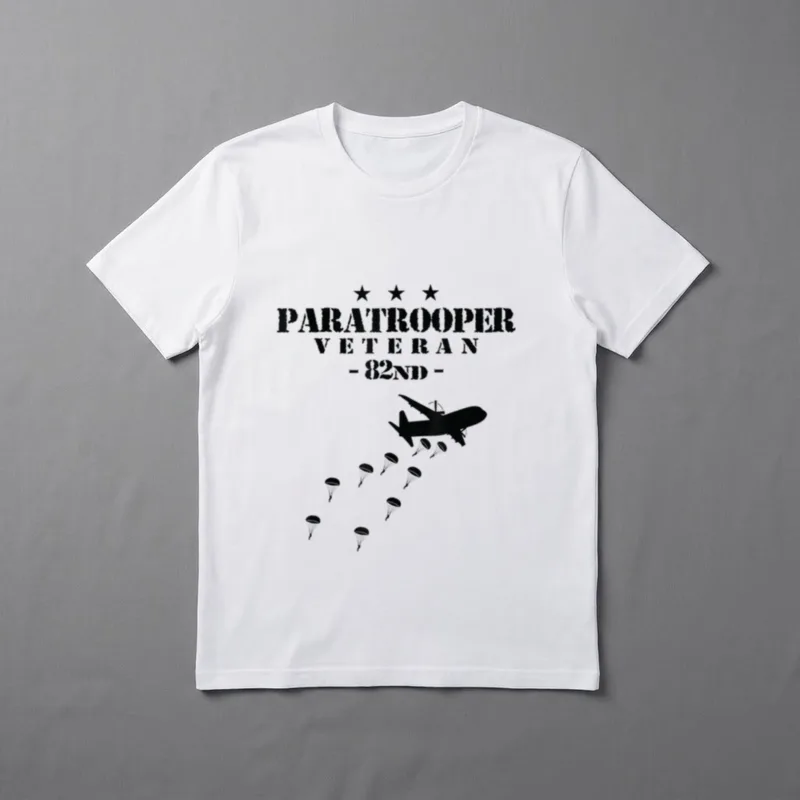 Paratrooper Army Veteran T-Shirt – Classic T-Shirt in Black