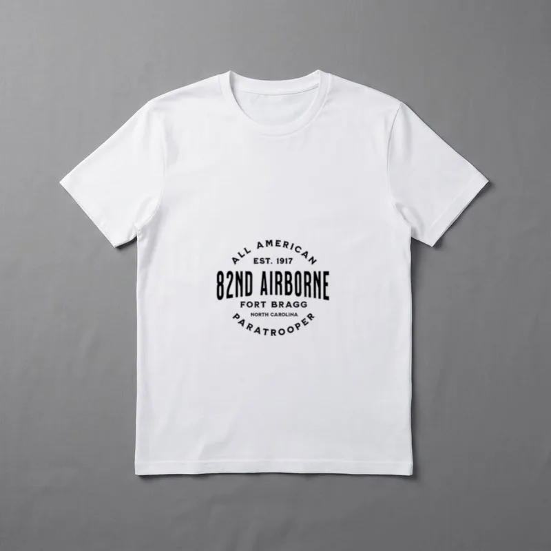 82nd Airborne Paratrooper T-Shirt – Classic T-Shirt in Black
