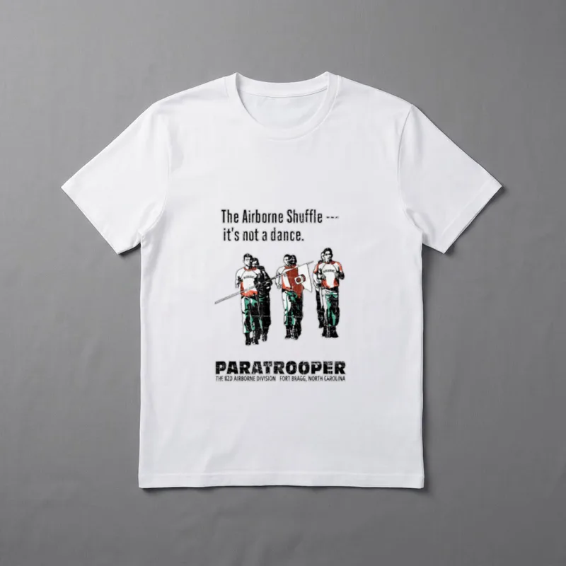 Airborne Veteran Shuffle T-Shirt – Classic T-Shirt in Black