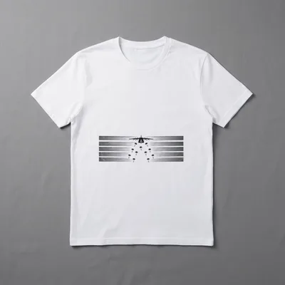 Paratrooper Jump Airborne Vintage T-Shirt – Classic T-Shirt in Black