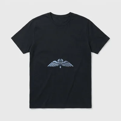 British Paratrooper Wings T-Shirt – Classic T-Shirt in Black