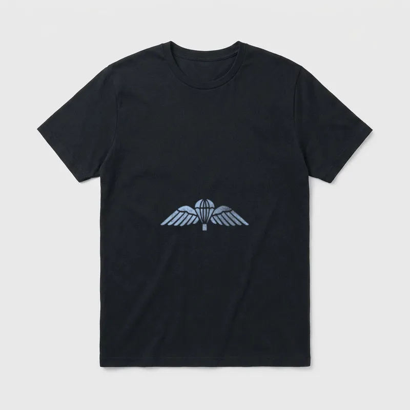 British Paratrooper Wings T-Shirt – Classic T-Shirt in Black
