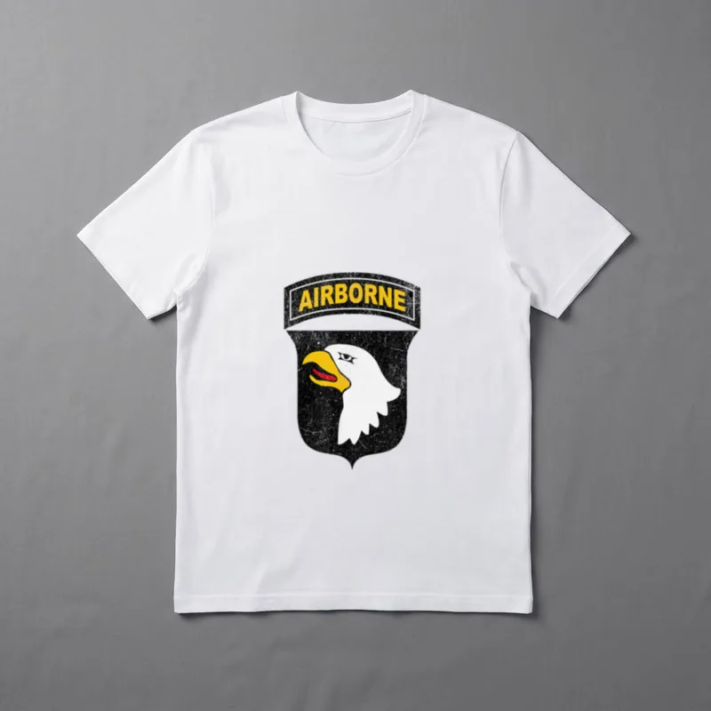 Military Patriot Airborne T-Shirt – Classic T-Shirt in Black