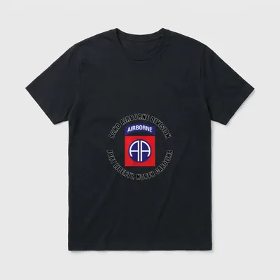 Fort Liberty Airborne Veteran T-Shirt – Classic T-Shirt in Black