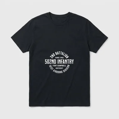 502nd Infantry 101st Airborne Veteran T-Shirt – Classic T-Shirt in Black