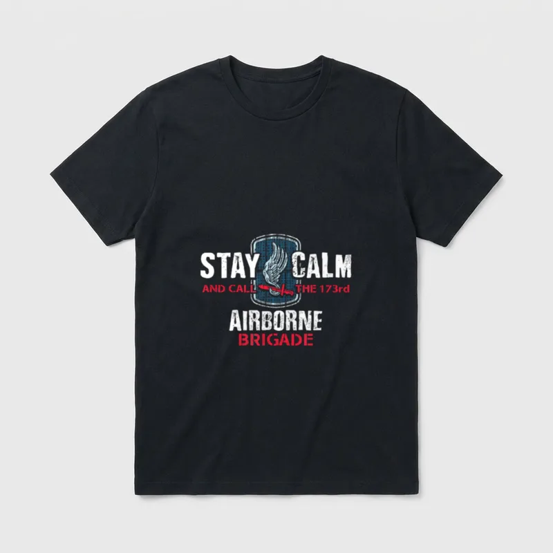 173rd Airborne Brigade Combat Team Veterans T-Shirt – Classic T-Shirt in Black