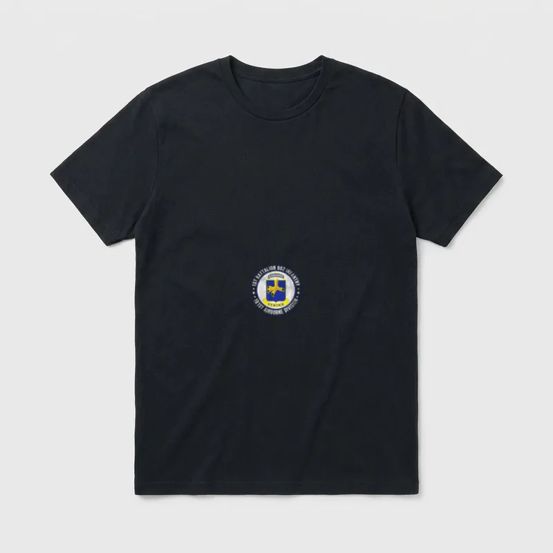 502nd Infantry 101st Airborne Division Battalion T-Shirt – Classic T-Shirt in Black