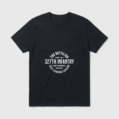 2nd Battalion 327th Infantry 101st Airborne T-Shirt – Classic T-Shirt in Black