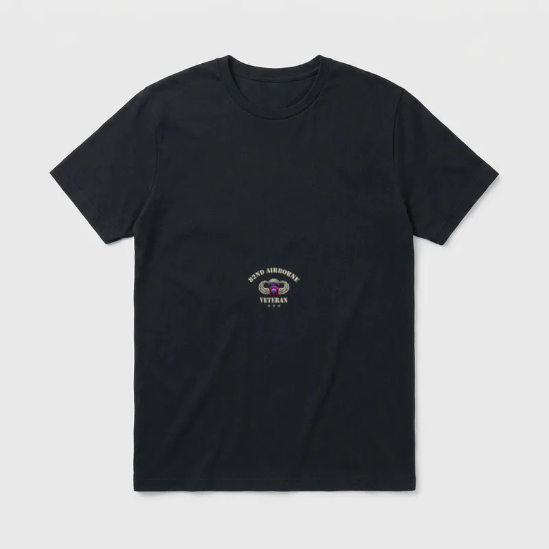 S Army 82nd Airborne Division Veteran T-Shirt – Classic T-Shirt in Black