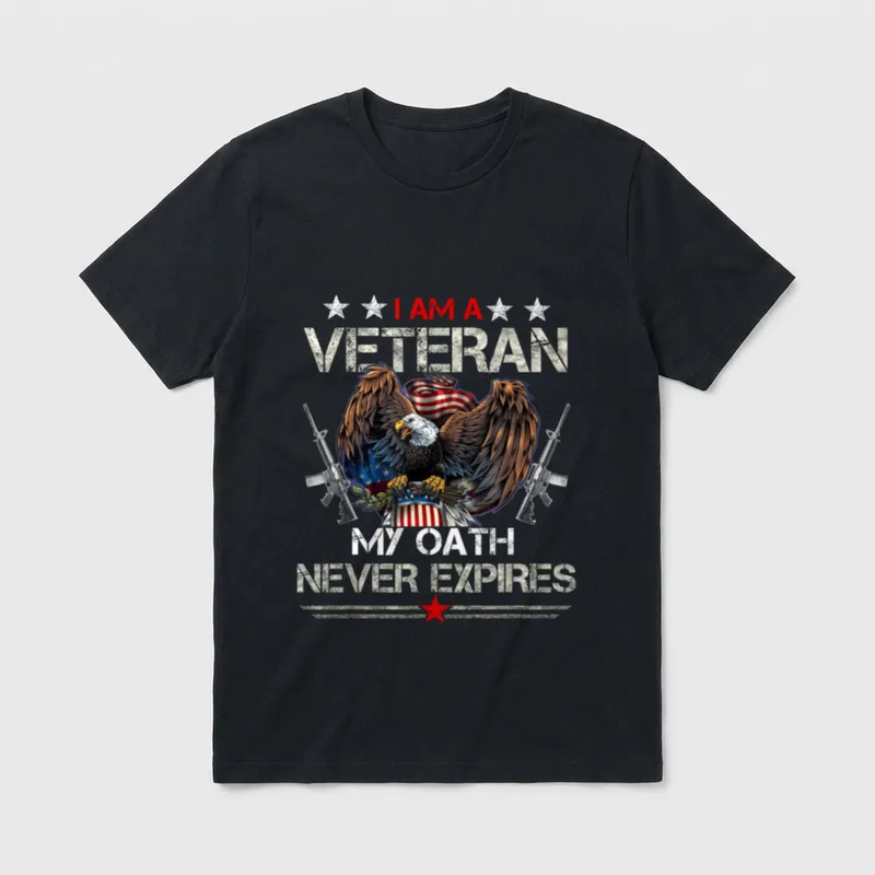 U S Army Veteran for Day T-Shirt – Classic T-Shirt in Black