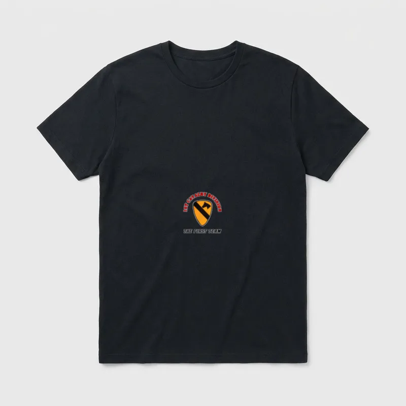 First Team for Army T-Shirt – Classic T-Shirt in Black