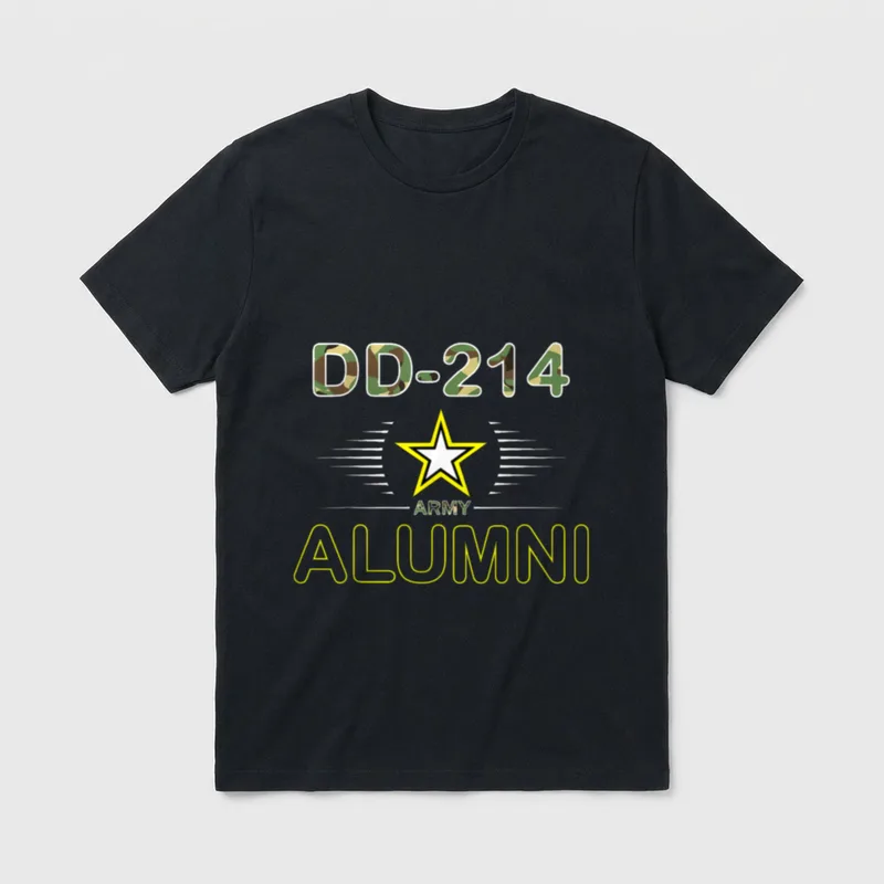 US Army Alumni Veteran T-Shirt – Classic T-Shirt in Black