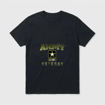 US Army Veteran Military T-Shirt – Classic T-Shirt in Black