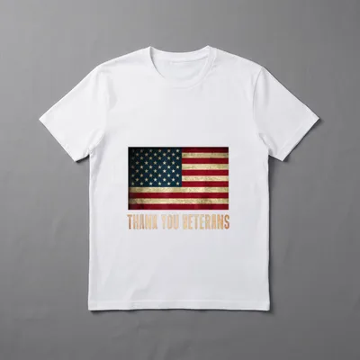 Military Life Grateful Veteran T-Shirt – Classic T-Shirt in Black