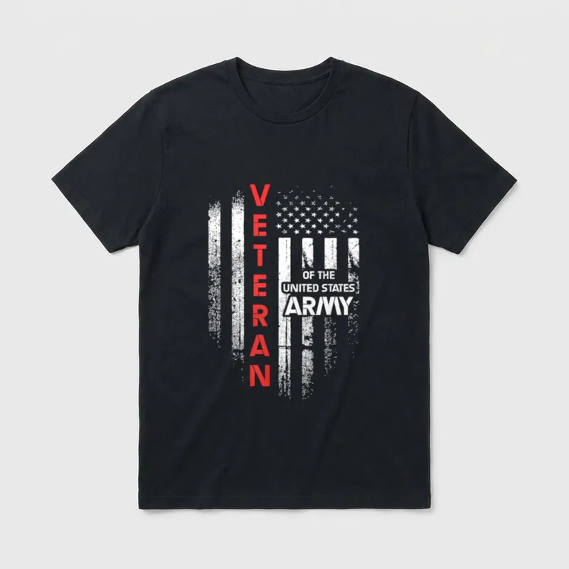 Veteran of the United States Veterans T-Shirt – Classic T-Shirt in Black