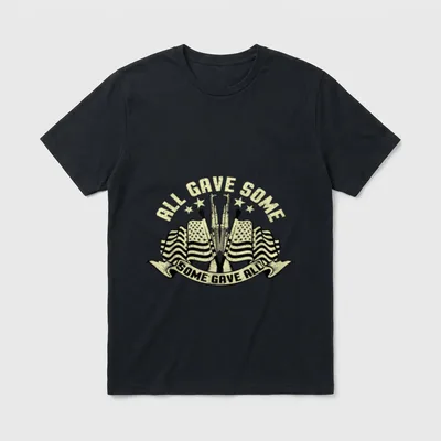 Army Proud Veteran Camouflage United States T-Shirt – Classic T-Shirt in Black