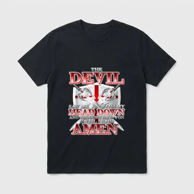 Veteran Until I Said Amen Support T-Shirt – Classic T-Shirt in Black