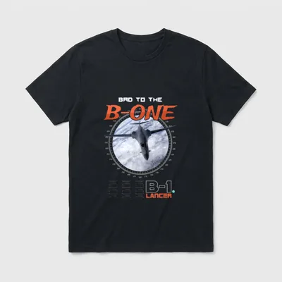 B-1 Lancer Bomber T-Shirt – Classic T-Shirt in Black