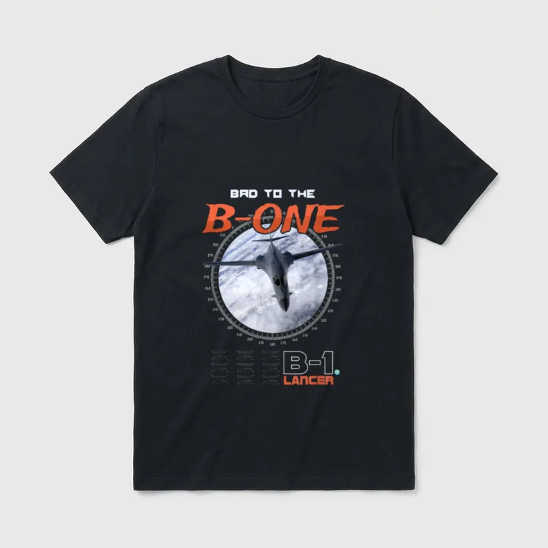 B-1 Lancer Bomber T-Shirt – Classic T-Shirt in Black