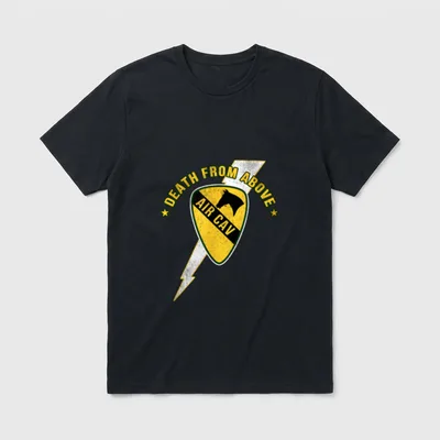 Air Cavalry Veteran T-Shirt – Classic T-Shirt in Black