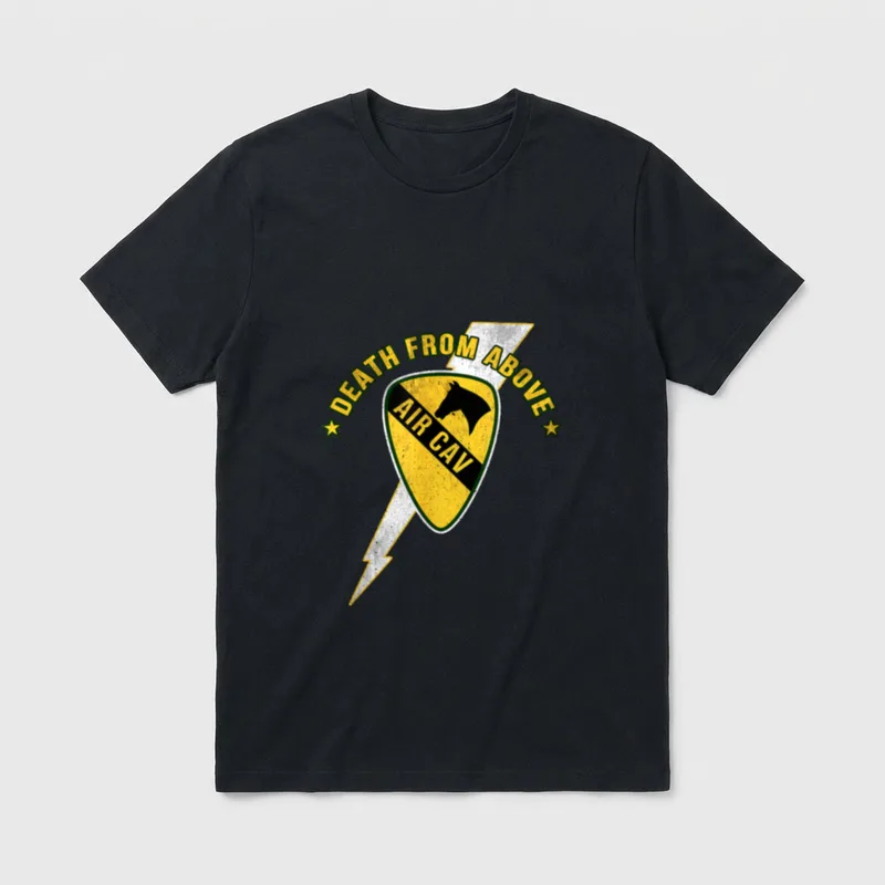 Air Cavalry Veteran T-Shirt – Classic T-Shirt in Black