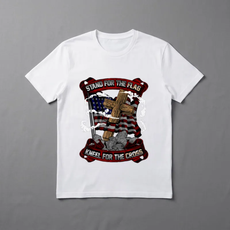 Faith And Country Veteran T-Shirt – Classic T-Shirt in Black
