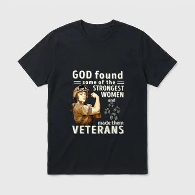 God Found Some of the Strongest T-Shirt – Classic T-Shirt in Black