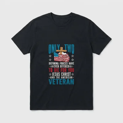 Two Defining Forces Jesus Christ Only T-Shirt – Classic T-Shirt in Black