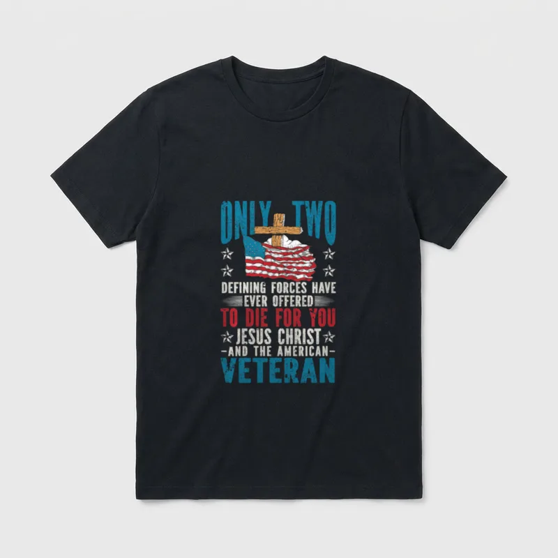 Two Defining Forces Jesus Christ Only T-Shirt – Classic T-Shirt in Black