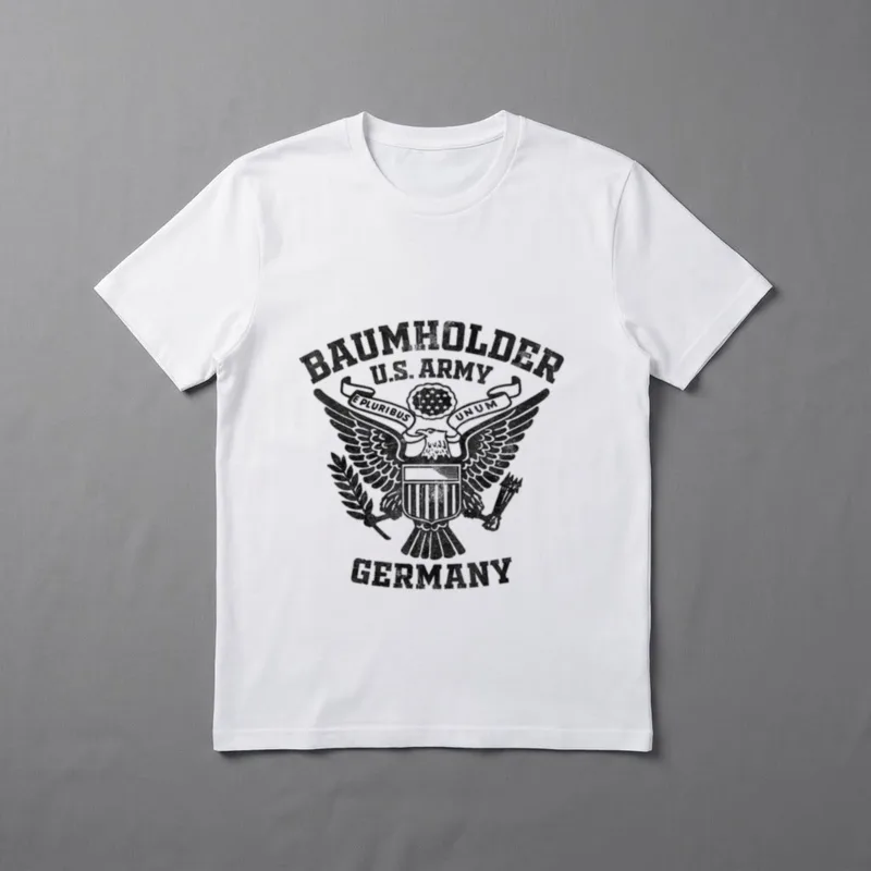Baumholder Germany Military Veteran T-Shirt – Classic T-Shirt in Black