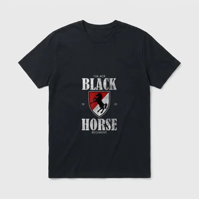 11th Armored Cavalry Regiment T-Shirt – Classic T-Shirt in Black