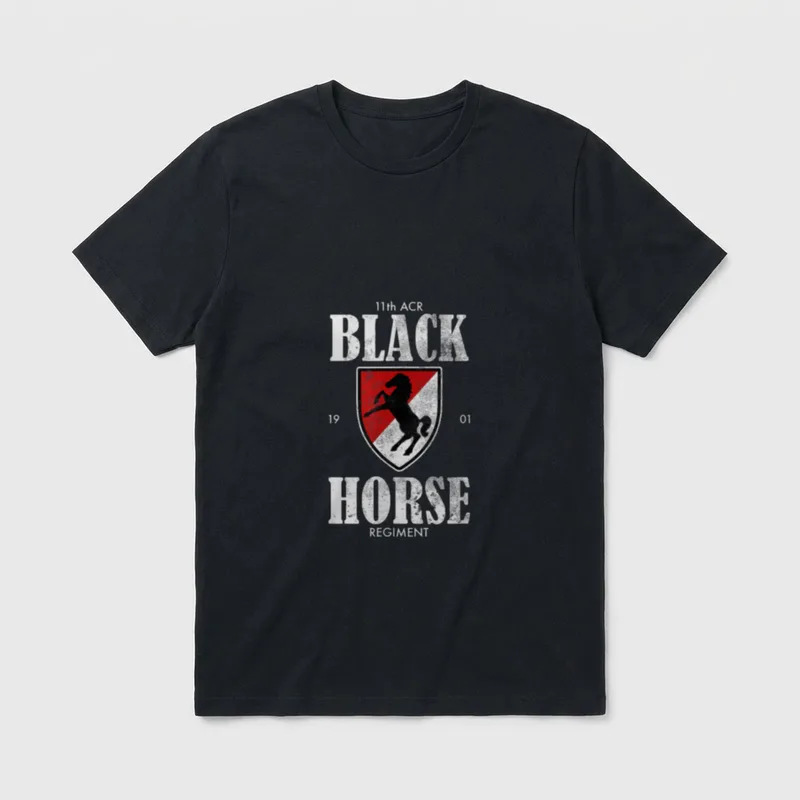 11th Armored Cavalry Regiment T-Shirt – Classic T-Shirt in Black