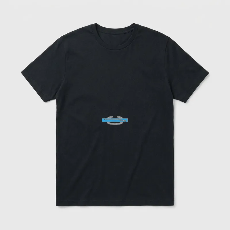 Combat Infantryman Badge Veteran T-Shirt – Classic T-Shirt in Black