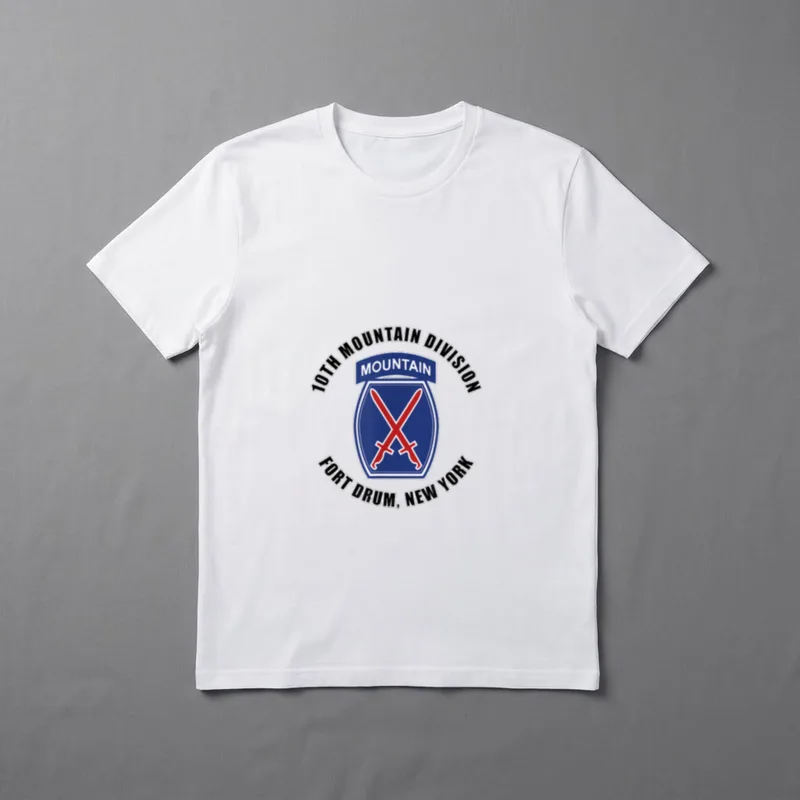 Fort Drum New York Military T-Shirt – Classic T-Shirt in Black