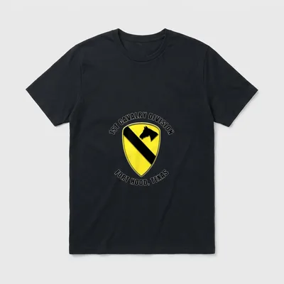 1st Cavalry Division Veteran T-Shirt – Classic T-Shirt in Black