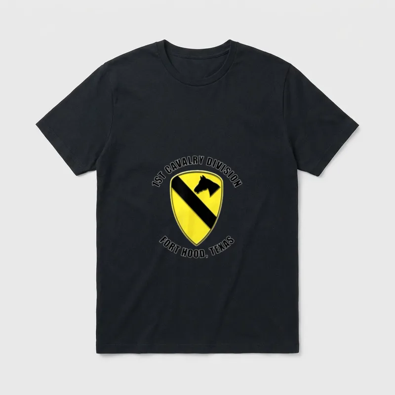 1st Cavalry Division Veteran T-Shirt – Classic T-Shirt in Black