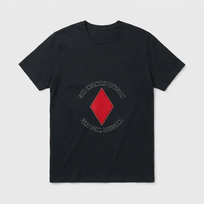 5th Infantry Division Veteran T-Shirt – Classic T-Shirt in Black