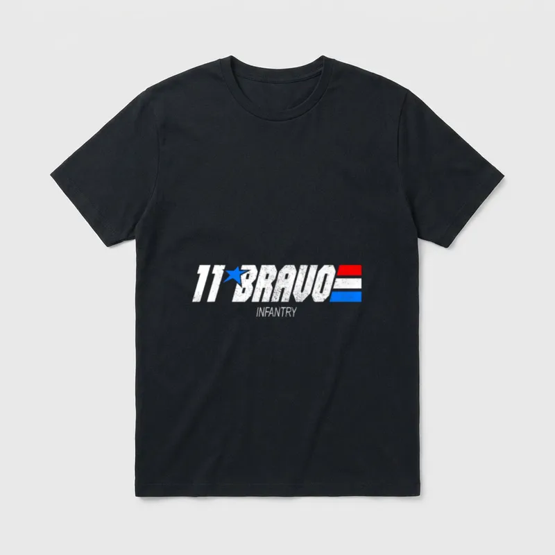 11-Bravo Infantry Veteran T-Shirt – Classic T-Shirt in Black