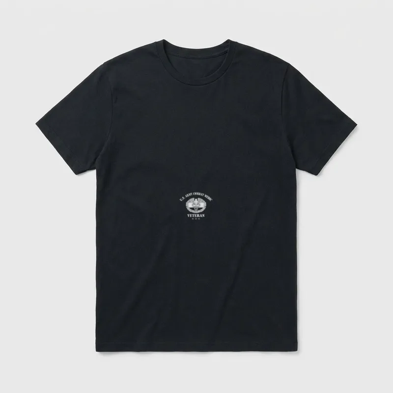 Combat Medic Military Veteran T-Shirt – Classic T-Shirt in Black