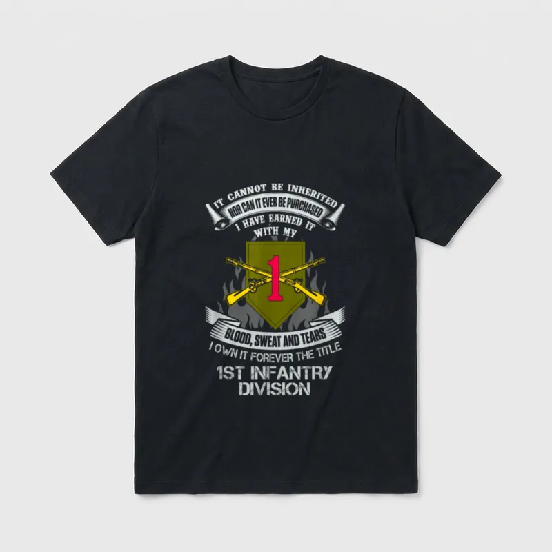 Army Veteran Own Forever Title T-Shirt – Classic T-Shirt in Black