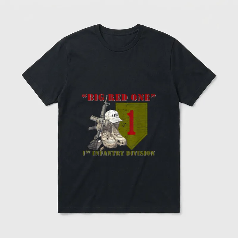 Veteran st Infantry Division T-Shirt – Classic T-Shirt in Black
