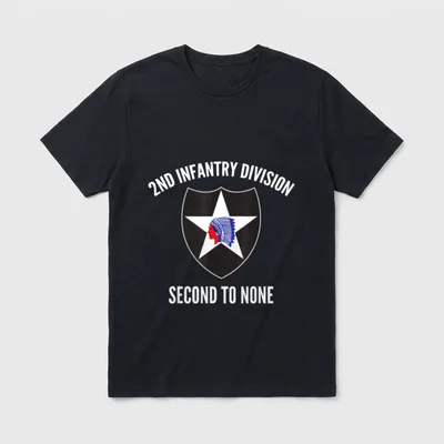 Second To None Military T-Shirt – Classic T-Shirt in Black